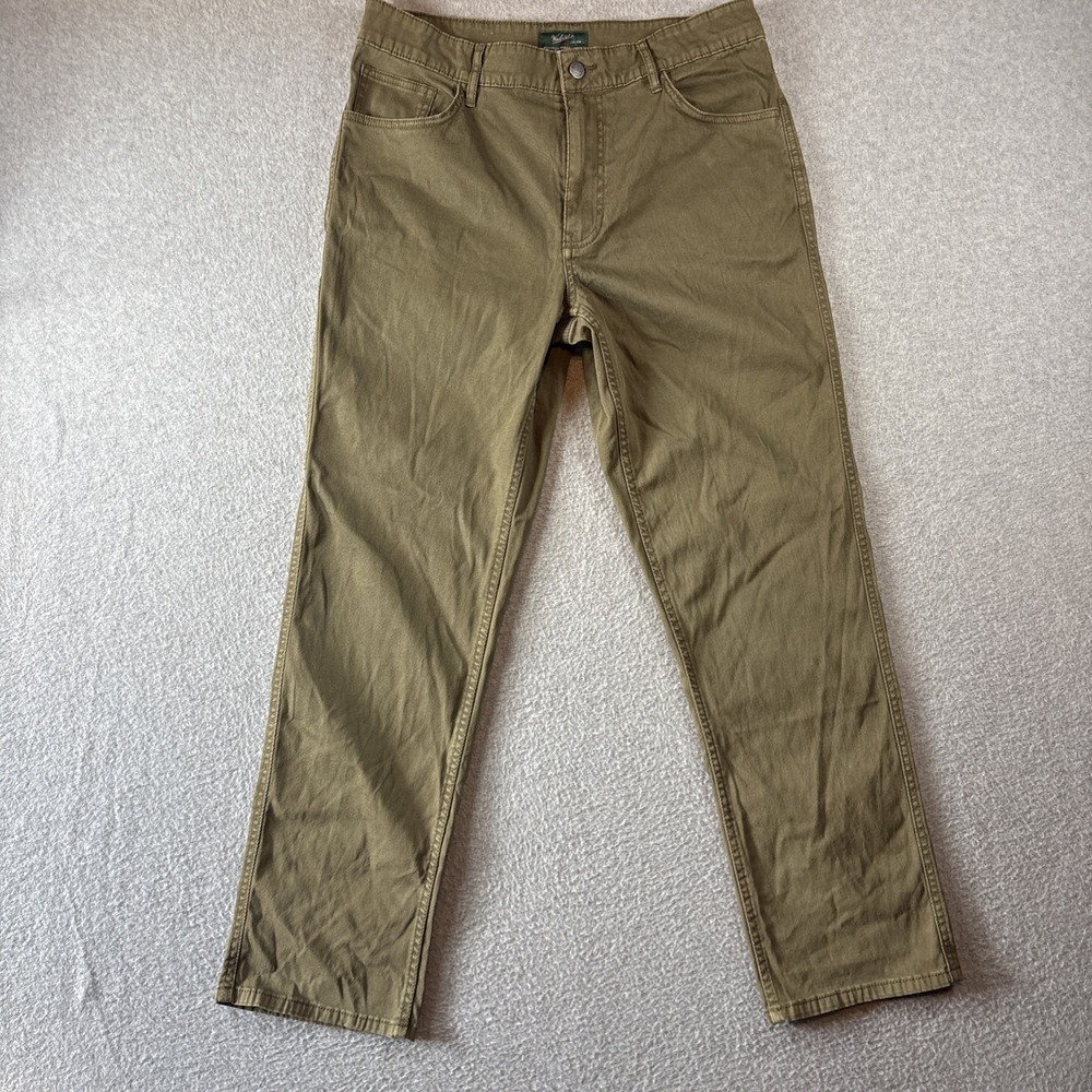 VTG Woolrich Olive Green Men's 32x30 Pants Carpenter Pocket Classic